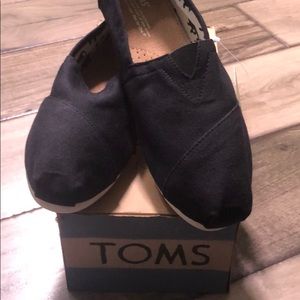 TOMS Classic Black Canvas